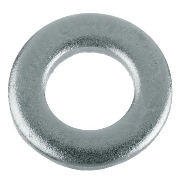 Шайба DIN 125A 6 мм оцинкованная сталь цвет серебристый 25 шт.