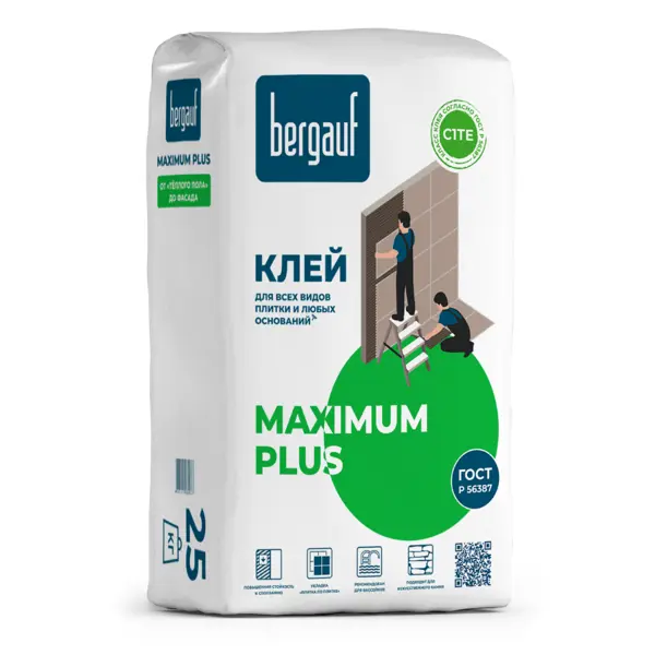 Клей для плитки Bergauf Keramik Maximum 25 кг