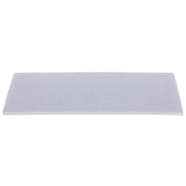 Лист фетра Standers 200x100 мм прямоугольный войлок цвет белый