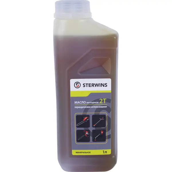 Масло моторное 2T Sterwins минеральное периодическое использование 1л