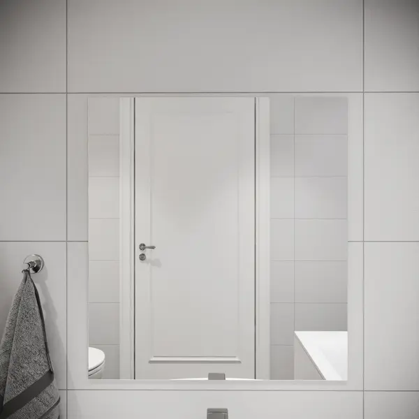 Зеркало для ванной Omega Glass NNZP606 55x60 см прямоугольное