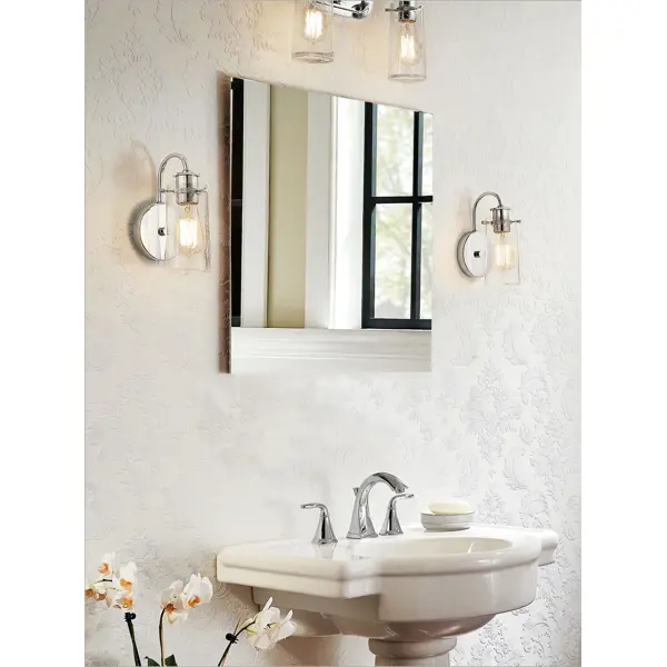 Зеркало для ванной Omega Glass NNF004 50 см квадратное