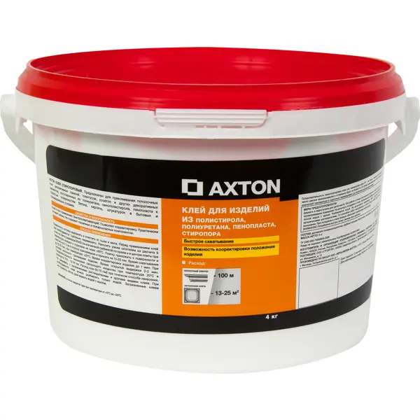 Клей Axton для потолочных изделий стиропоровый 4 кг