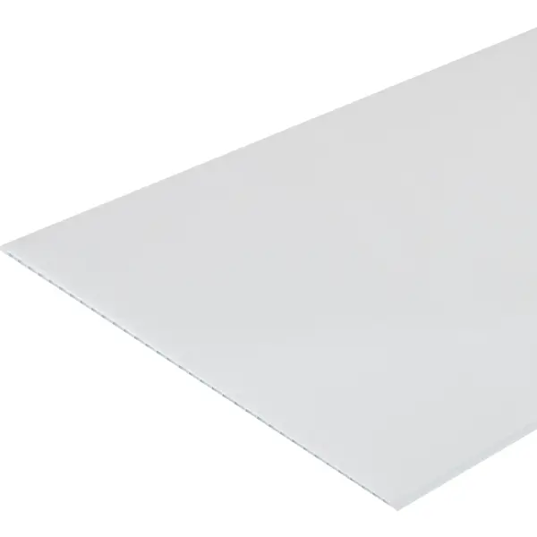 Стеновая панель ПВХ Белый глянец 3000x250x5 мм 0.75 м?