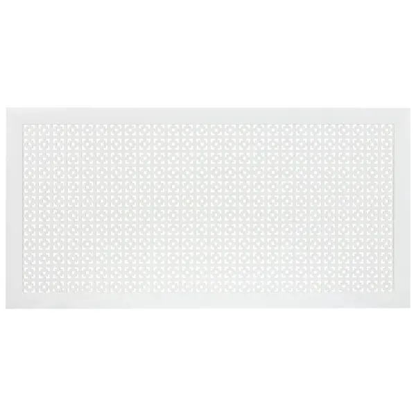 Экран для радиатора Дамаско 120x60 см цвет белый