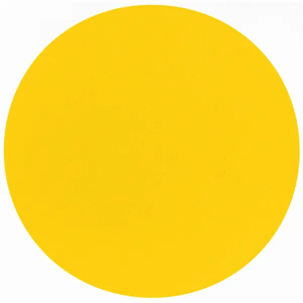 Наклейка маленькая 31 "Желтый круг"