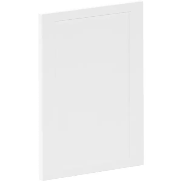 Фасад для кухонного шкафа Ньюпорт 59.7x76.5 см Delinia ID МДФ цвет белый
