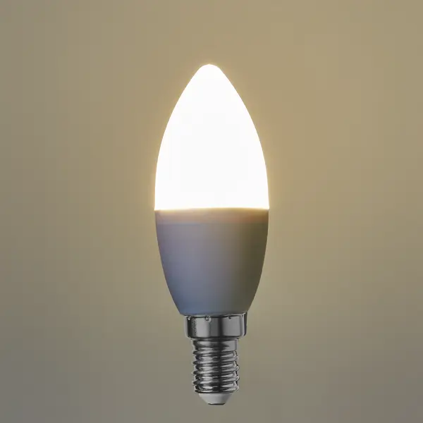 Лампа светодиодная Osram E14 220 В 8 Вт свеча 806 лм тёплый белый свет
