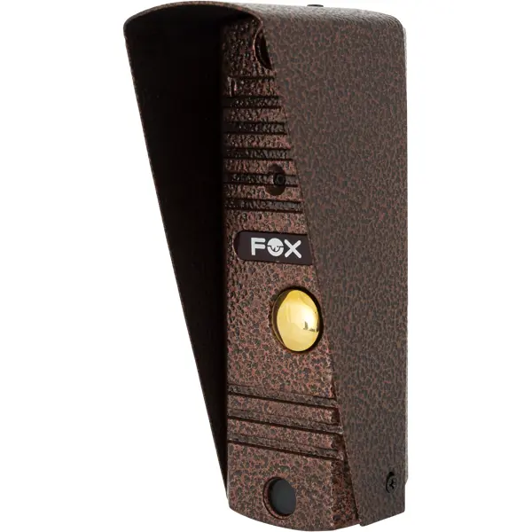 Вызывная видеопанель Fox FX-CP7 цвет медь