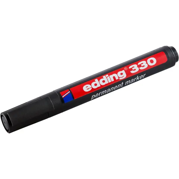 Маркер заправляемый Edding E-330-1, чёрный 1-5 мм