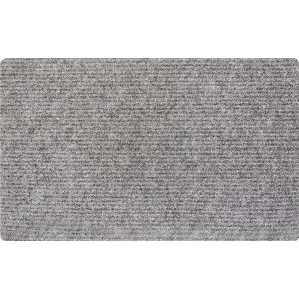 Коврик Флорт Офис 49x80 см полипропилен цвет серый