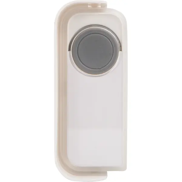 Кнопка для дверного звонка беспроводная Lexman цвет белый