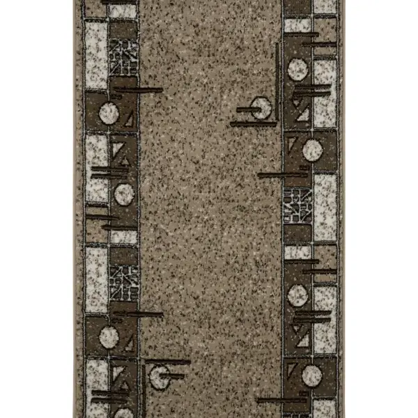 Дорожка ковровая «Лайла де Люкс» 504-22, 1.5 м, цвет бежевый