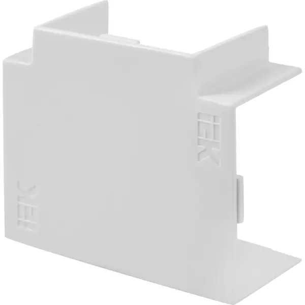 Тройник для кабель-канала IEK КМТ 40х25 мм цвет белый 4 шт.