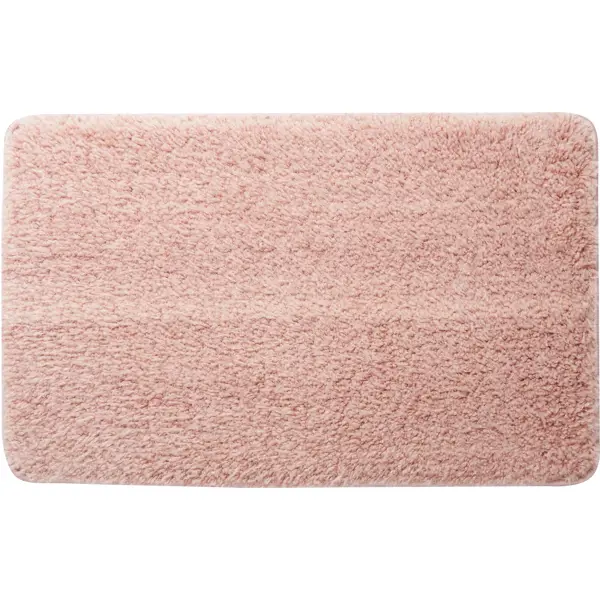 Коврик для ванной Fixsen Lido 50x80 см цвет розовый