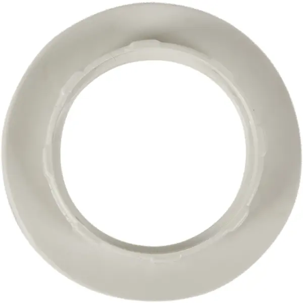 Кольцо крепёжное Oxion для патрона Е14 цвет белый