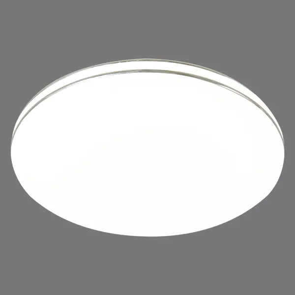 Светильник настенно-потолочный светодиодный Leka 2051/CL, 14 м?, белый свет, цвет белый
