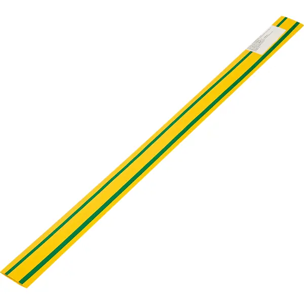 Термоусадочная трубка Skybeam ТУТнг 2:1 20/10 мм 0.5 м цвет желто-зеленый