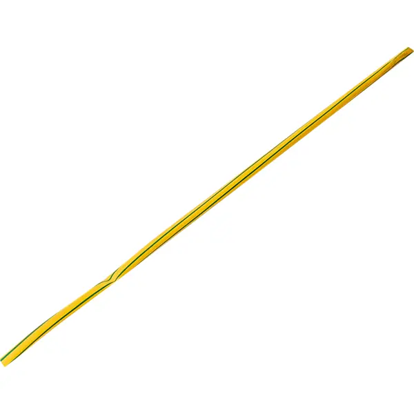 Термоусадочная трубка Skybeam ТУТнг 2:1 6/3 мм 0.5 м цвет желто-зеленый