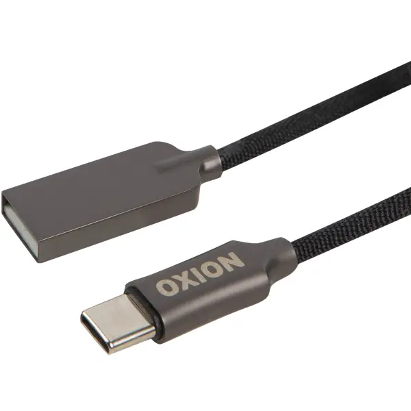 Кабель Oxion USB-Type-C 1 м цвет черный