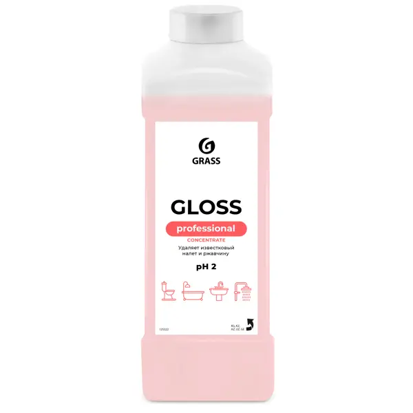 Чистящее средство для сантехники Gloss Concentrate 1 л