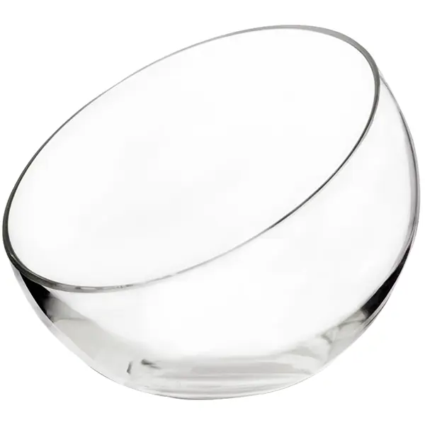 Ваза-подсвечник Анабель стекло 12,5 см прозрачный