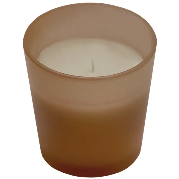 Свеча ароматическая «Сандал» 8х9 см конус цвет коричневый