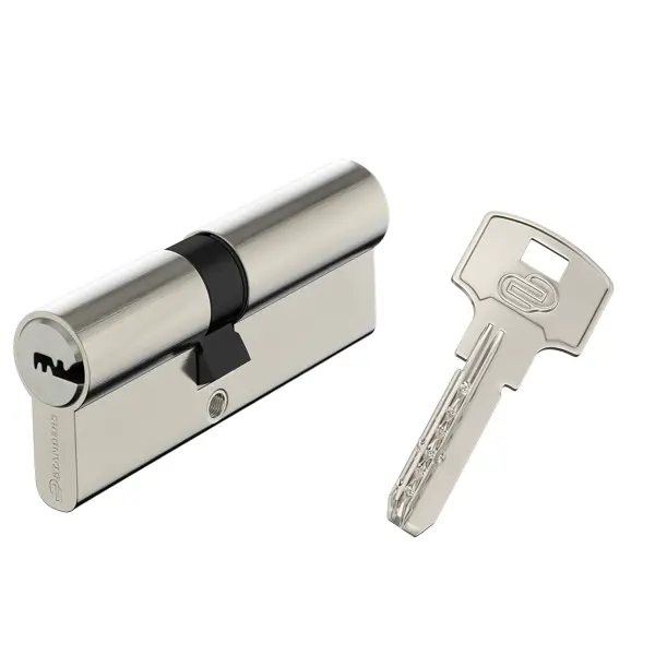 Цилиндр Standers TTAL1-3545CR, 35x45 мм, ключ/ключ, цвет хром