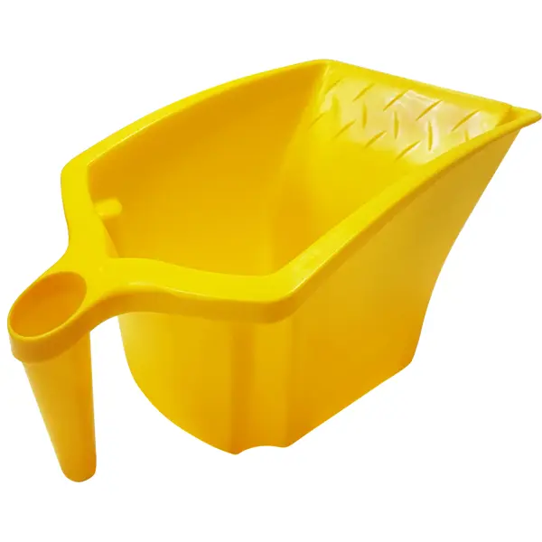 Ванночка для краски с ручкой цвет желтый 2 л