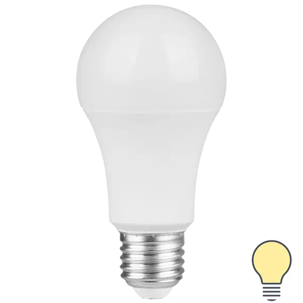 Лампа светодиодная Osram А60 E27 220-240 В 13 Вт груша матовая 1200 лм, теплый белый свет