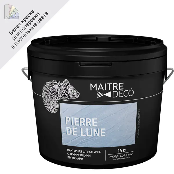 Фактурная штукатурка Maitre Deco «Pierre De Lune» 15 кг