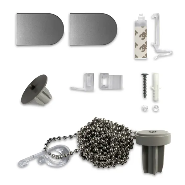 Механизм для рулонной шторы Inspire Natal 120-140 см, пластик, цвет серый