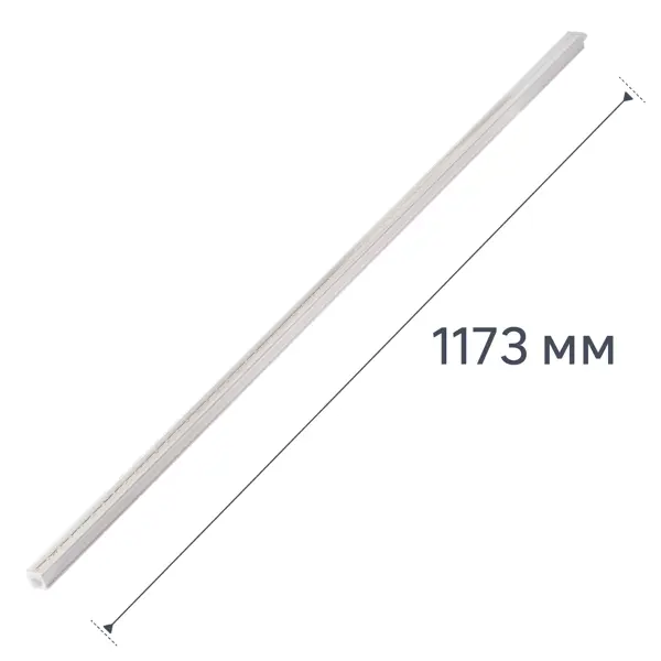 Фитосветильник линейный светодиодный Эра Fito 1173 мм 18 Вт T5/G5 полный спектр нейтральный белый свет
