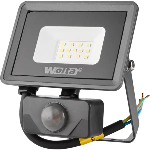 Прожектор Wolta WFL-10W/06S 900 Лм с датчиком движения