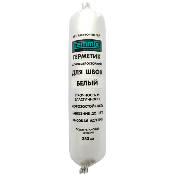 Клей-герметик для швов Cemmix 350 мл белый