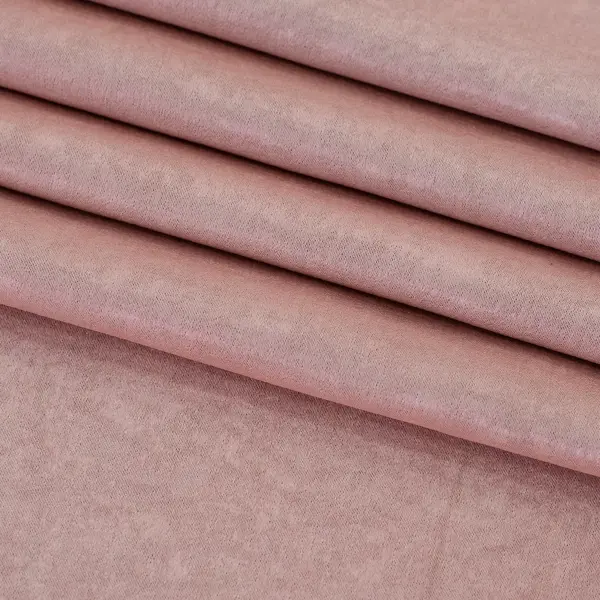 Ткань 1 м/п Однотонная 2718 мокрый шелк 280 см цвет розовый