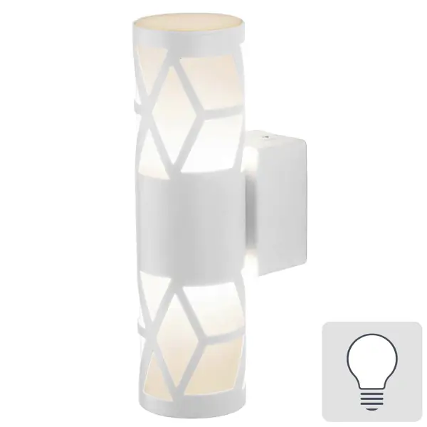 Настенный светильник светодиодный Fanc 6 Вт нейтральный белый свет, цвет белый