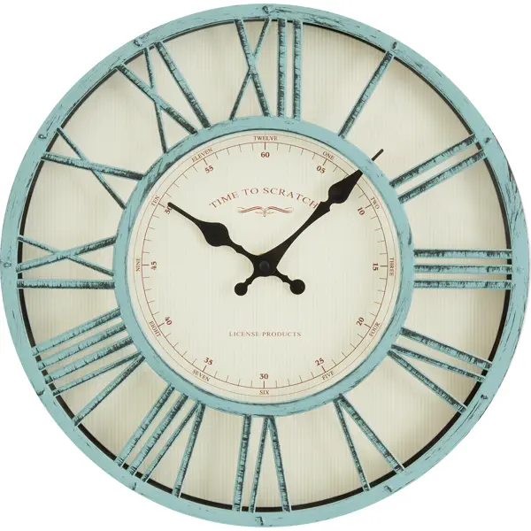 Часы настенные Dream River DMR круглые ?30.4 см цвет голубой