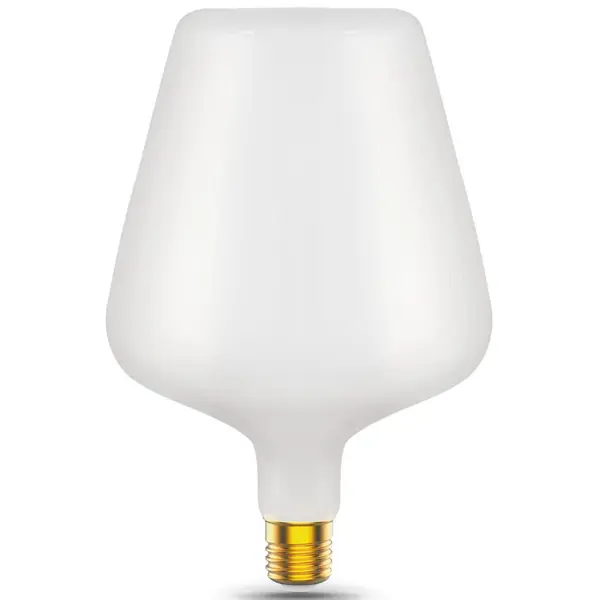 Лампа светодиодная Gauss Filament Milky V160 Е27 9 Вт 890 Лм нейтральный белый свет