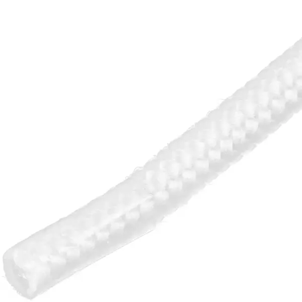 Веревка полипропиленовая 8 мм цвет белый, 10 м/уп.