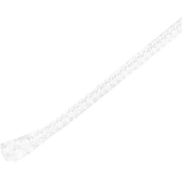 Веревка полиамидная 4 мм цвет белый, 10 м/уп.