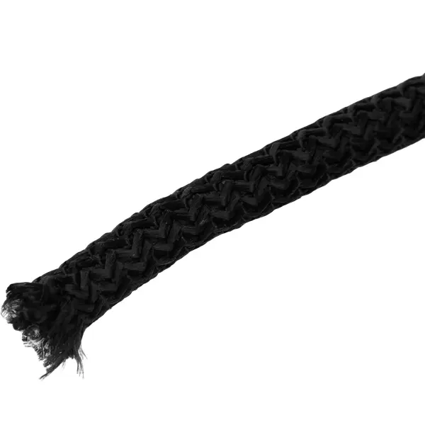 Веревка полипропиленовая 10 мм цвет черный, на отрез
