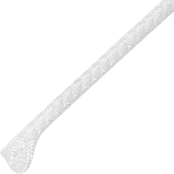 Веревка полиамидная 8 мм цвет белый, на отрез