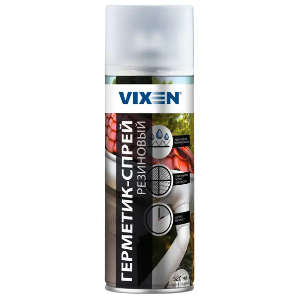 Спрей-герметик резиновый Vixen 520 мл