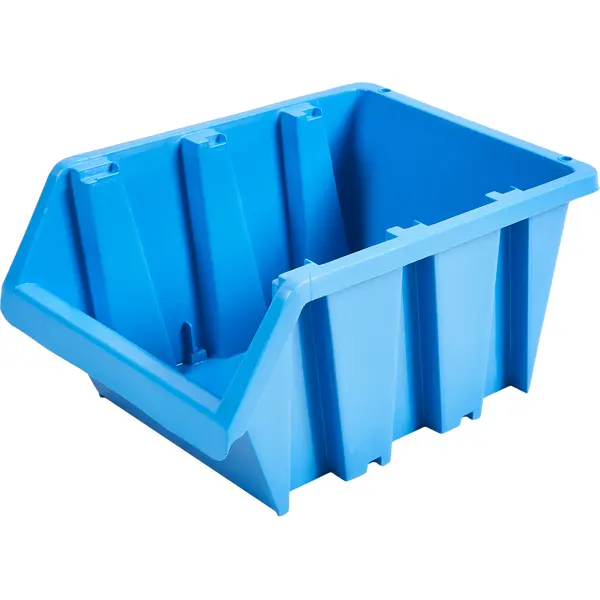 Лоток для метизов пластик 225x155x120 мм синий