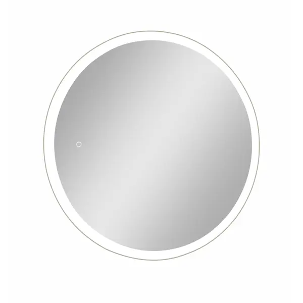 Шкаф зеркальный подвесной Time с подсветкой 60x60 см цвет белый