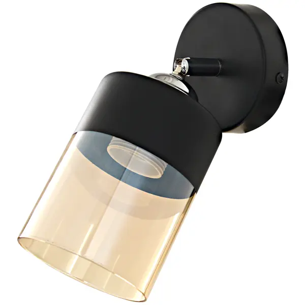 Настенный светильник Inspire Amber цвет черный