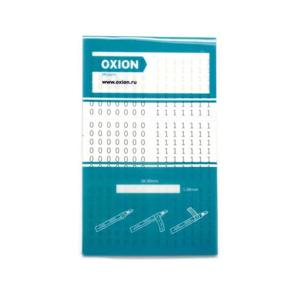 Маркеры самоклеющиеся Oxion OX-MRK21-09