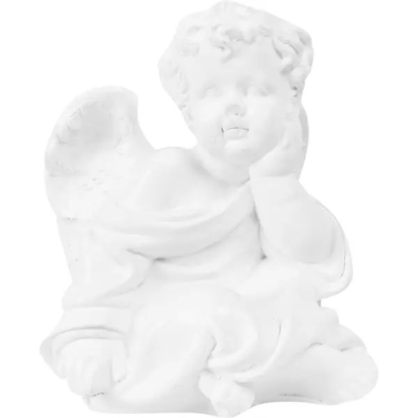 Фигура Ангел белая гипс