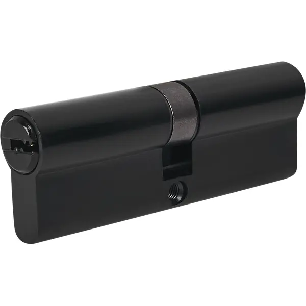 Цилиндр для замка с ключом 45x45 мм цвет черный